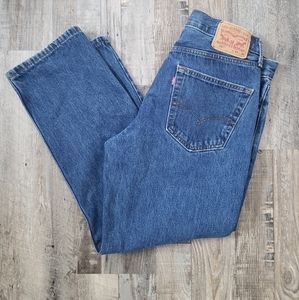 34x30 LEVI'S 550 DENIM JEANS IN GUC